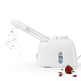 Motor De Vapor Facial  Máquina De Vapor Facial Portátil  Vaporizador Facial E Capilar  Instrumento Facial Da Beleza Do Vapor  Máquina De Vapor Para Meninas  Máquina De SPA Facial  Branco 