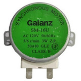 Motor Do Prato P Microondas Consul Cms25 Galanz Sm 16u 120v