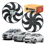 Motor E Ventoinha Radiador Gm Cobalt Onix Prisma Spin Novo