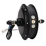 Motor Elétrico De Bicicleta De 48V 1500 W Jantes De Liga De Alumínio 45 50 Km H Velocidade De Alta Eficiência Motor De Cubo Traseiro Para Bicicletas Elétricas Dobráveis