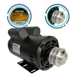 Motor Elétrico Mono 2cv 2 Pólos 110 220 V Alta Rotação Polia