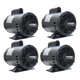 Motor Elétrico Monofásico 1 2cv 4polos 110 220 Baixa Rotação