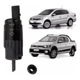 Motor Esguicho Reservatorio Agua Limpador Voyage Saveiro G6