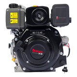 Motor Estacionário 7hp Xs Partida Elétrica Diesel Branco