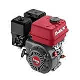 Motor Gasolina 7-0cv Eixo H Partida Manual Com Alerta B4t-7-0h Branco