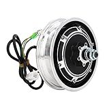 Motor HUB De Scooter Elétrico De 25 Cm- Motor De Freio A Disco Elétrico Sem Escova De 48 V 1000 W- Motor De Cubo De Roda De Liga De Alumínio Para Bicicletas Elétricas- Scooters Elétricas- Dobrável