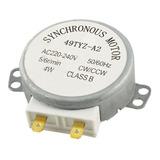 Motor Microondas 4w 5 6 Rpm Eixo Plástico 220 240 V