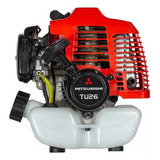 Motor Mitsubishi Gasolina 2t 25 6cc Derriças E Roçadeiras