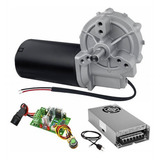 Motor Motoredutor 24v Dc 82 Rpm Controlador Pwm R Fonte