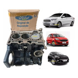 Motor Parcial Bloco Do Motor New Ka 1 0 3 Cil 2014 Original