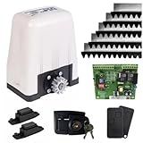 Motor Portão Rossi Dz4 Sk 220v 800kg Com 5m Cremalheira