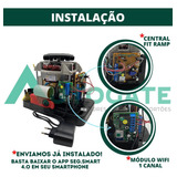 Motor Portão Seg Next 1 4 300kg 2tx Abre Por Celular Wifi Cor Verde Voltagem 110v