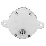 Motor Redutor De Desaceleração Em Forma De Cilindro, Alta Torção, Fácil De Instalar, Motor Redutor De Velocidade Antiderrapante E Resistente Ao Desgaste, 10 Rpm Para Monitores