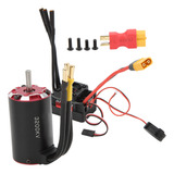 Motor Sem Escova De 4 Pólos V2 3660 3200kv Sensor 80a Esc Fo