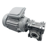 Motoredutor Q40 Com Motor 1 6cv Trifásico Eixo Vazado 18mm