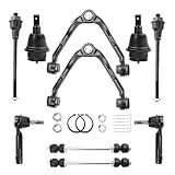 MOTORMAN Kit De Suspensão Dianteira De 10 Peças 2 K80942 2 K6541 2 K8987 Intercâmbio K80631 2 Es3488 2 Es3493 Braço De Controle Superior Junta Esférica Inferior Barra E 