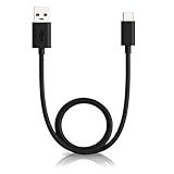 Motorola- Cabo De Dados 1 Metro USB-A - USB-C- Preto