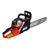 Motosserra 58cc Sabre 20 3 4hp Moto Serra Profissional Cor Vermelho