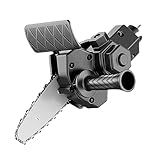 Motosserra Elétrica BCEHACBITI Broca Elétrica Converte Em Acessório De Motosserra Ferramenta De Corte Motosserra De Poda Motosserra Elétrica Para Aparar árvores De Madeira 10 Cm