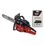 Motosserra Gasolina Toyama 54 5cc Tcs58f20 G2 Corrente Extra Cor Vermelho