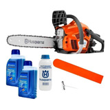 Motosserra Husqvarna 120 14 2 Óleos 2 Tempos E Misturador
