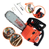 Motosserra Para Picar Lenha 25cc Vulcan Vsl250 22d 2t 12