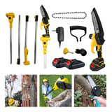 Motosserra Podador A Bateria 1000w   Extensor 3 Metros Serra
