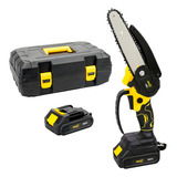 Motosserra Portátil Sabre 6 Maleta 2 Bat 20v Ms600 Starflex Cor Amarelo 110v 220v