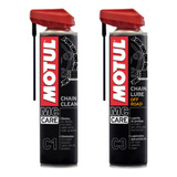 Motul C1 Chain Clean Limpeza C3 Chain Lube Off road 400ml