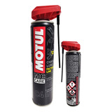Motul C4 Spray Lubrificante Corrente Moto Chain Lube 400 Ml