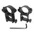 Mount Luneta Trilho 22mm Tubo 25mm Suporte Alto 7/8 Airsoft