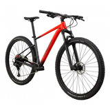 Mountain Bike Cannondale Trail Sl3 Deore 12v Rockshox Tam 17 Cor Vermelha/preta