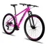 Mountain Bike Gts Feel Fuzzi Aro 29 21  21v Freios De Disco Mecânico Câmbios Shimano Cor Rosa/preto