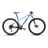 Mountain Bike Tsw Bike Stamina 2021 Aro 29 15 5 9v Freios De Disco Hidráulico Câmbios Shimano Alivio M3120 Y Shimano Alivio M3100 Cor Azul claro preto