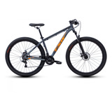 Mountain Bike Tsw Mountain Bike Ride 2021 Aro 29 L 19 21v Freios De Disco Mecânico Câmbios Shimano Cor Cinza laranja
