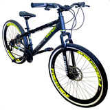 Mountain Bike Vikingx Tuff 30 Aro 26 13 21v Freios De Disco