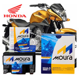 Moura Bateria De Moto Cb300 2009 2010 2011 2012 2013 2014