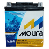 Moura Moto Ma6d Bateria 6ah Honda Cb 300r 2012 Ytx7l bs