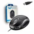 Mouse Óptico Confortável Com Fio Usb Compacto 3 Botões