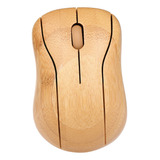 Mouse Optico De Bambu