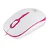 Mouse Óptico Soft Rosa 1200 Dpi Maxprint Cor Branco