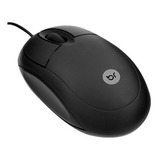 Mouse Óptico Usb 1000 Dpi Ergonômico Brigth Preto