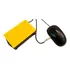 Mouse Adaptado Com Acionador De Pressão Amarelo