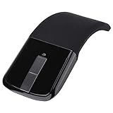 Mouse Arc Mouse Mouse Sem Fio Touch Thin Portátil Dobrável óptico Receptor Mouse Mouse De Computador