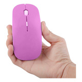 Mouse Basic Super Slim Home Compacto Usb Silencioso Colorido