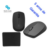 Mouse Bluetooth S fio Mouse Pad P Notebook Tablet Celular