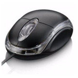 Mouse Com Fio Óptico Usb 2.0 1200dpi Para Notebook Desktop