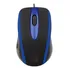 Mouse Com Fio Usb 2.0 Ergonômico 800dpi Preto/azul Cabo 1,5m