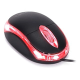 Mouse Com Fio Usb Mini Para Notebook Computador Ergonômico 