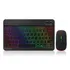Mouse Com Teclado Sem Fio Retroiluminado Para iPad Android